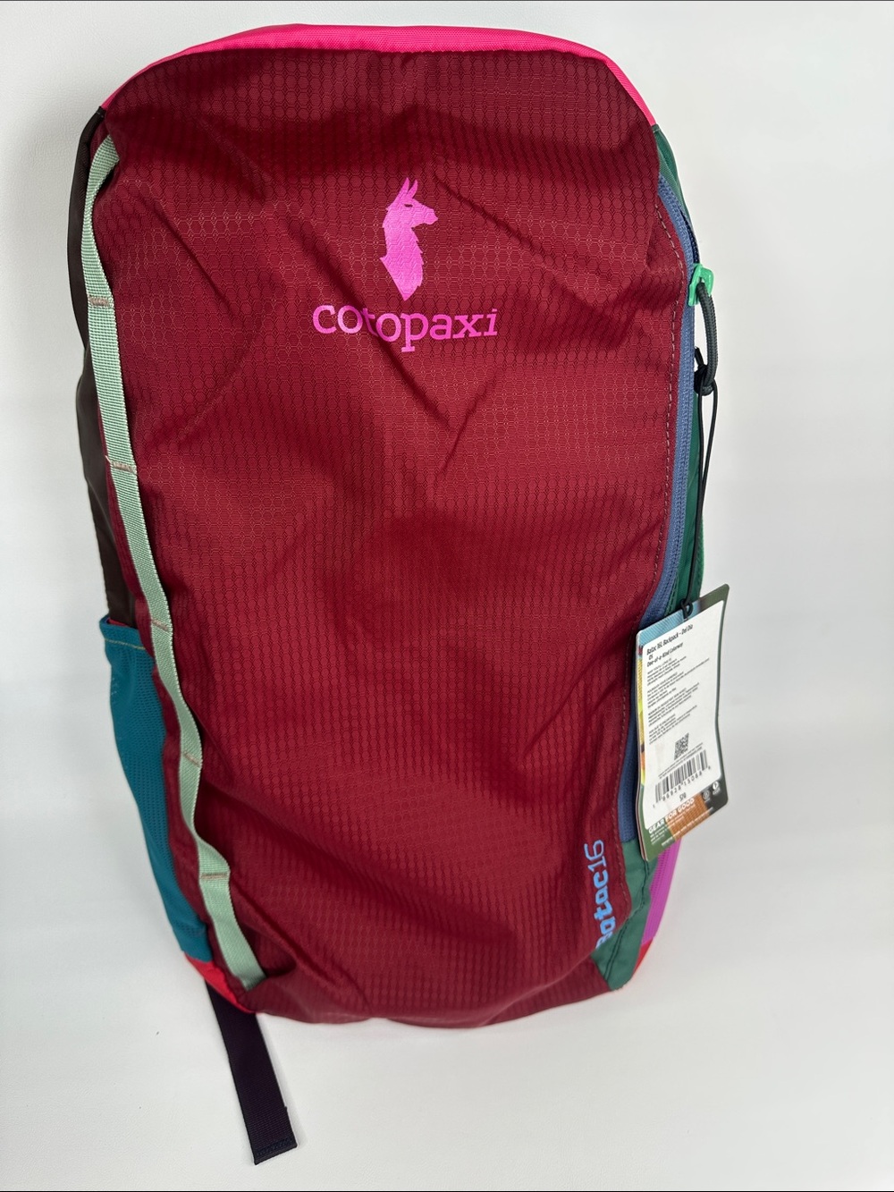 Cotopaxi Batac Del Día 16L Backpack One-of-a-Kind Multicolor Lightweight Daypack